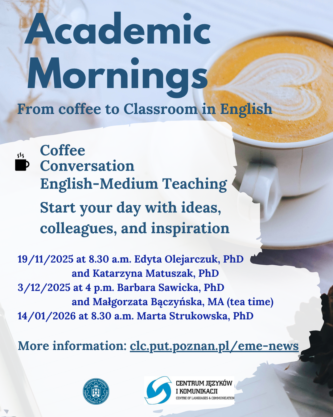 Zaproszenie na Academic Mornings