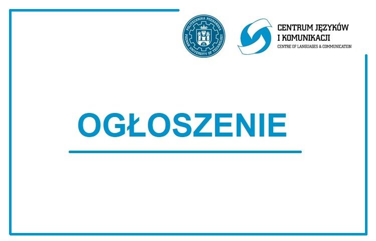 ogloszenie