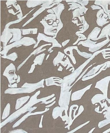 No Paint No Gain mural, Department of Linguistic and Literary Studies, University of Padova